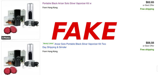 Fake Arizer Solo Vaporizers Are a Thing Now