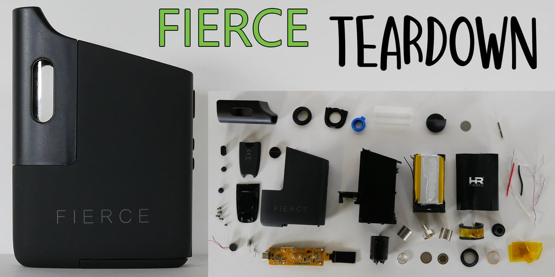 FIERCE Vaporizer Teardown (Healthy Rips) - Take a look inside