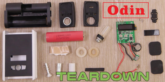 Odin Vaporizer Tear Down. See the Odin vape inside and out!