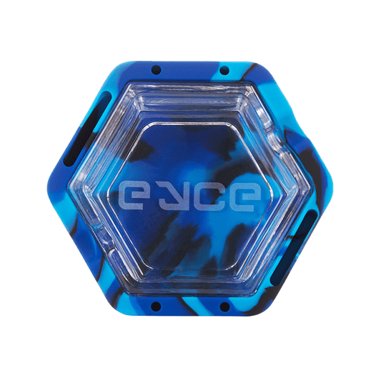 Eyce Proteck Glass Series Ashtray Winter Blue