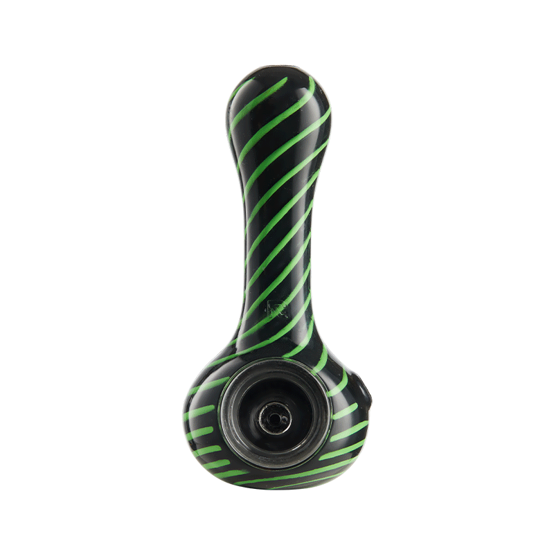 Eyce ORAFLEX Spiral Spoon Pipe Black and Green