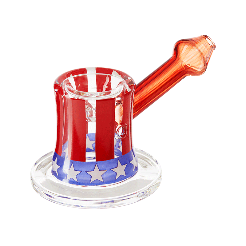 Groove Novelty Glass – Fourth of July Pipe
