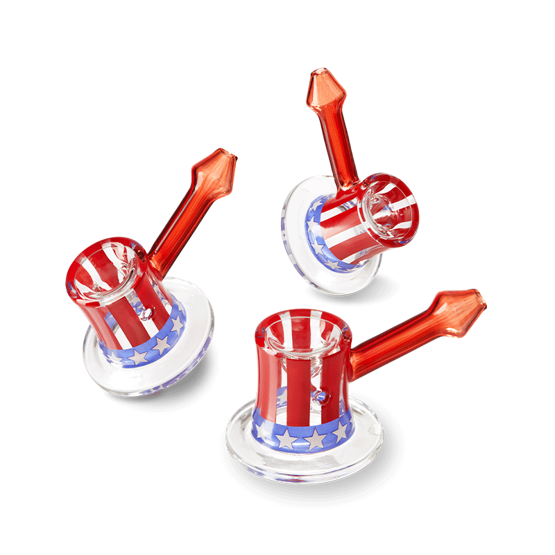 Groove Novelty Glass – Fourth of July Pipe Set