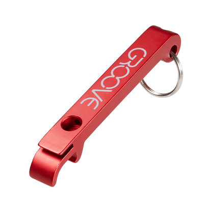 Groove Hi-Pop Pipe Keychain Red