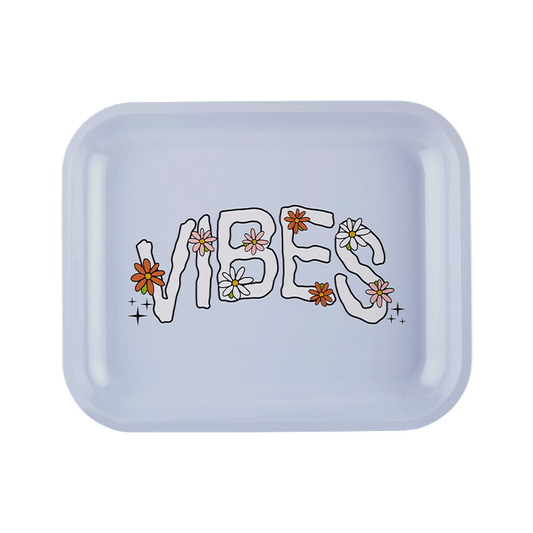 VIBES  Daisy Aluminum tray