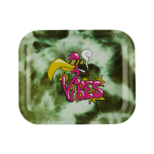VIBES Flamingo Aluminum tray