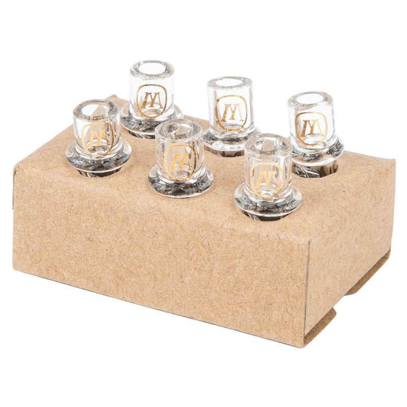 6 Pack of Marley Natural Inside Glass Filter - 7mm