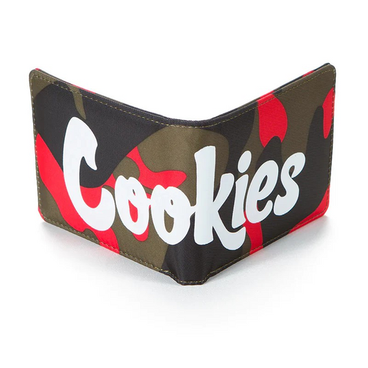 Cookies Billfold Wallet Nylon Leather