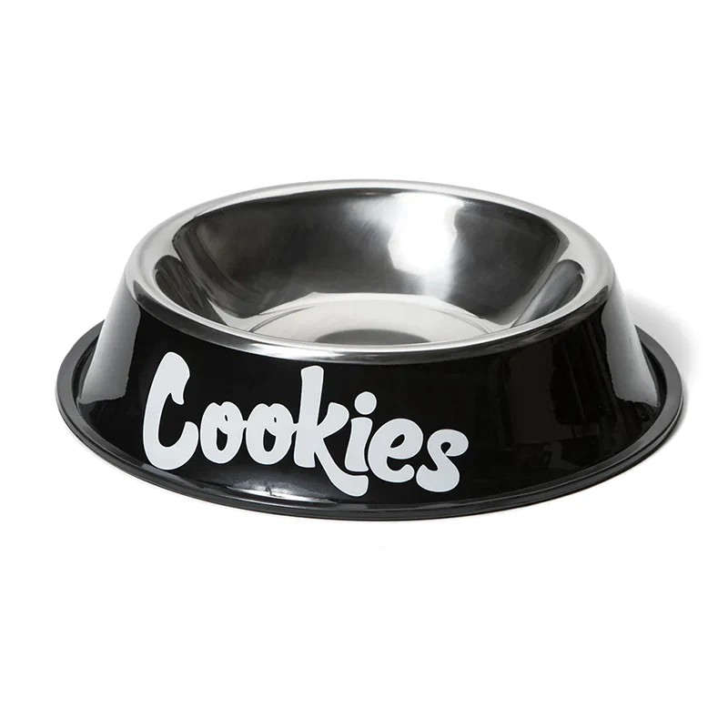 Cookies Dog Bowl Original Mint Stainless Steel