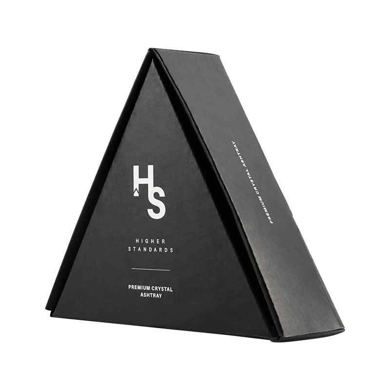 Higher Standards Glass Ashtray Clear