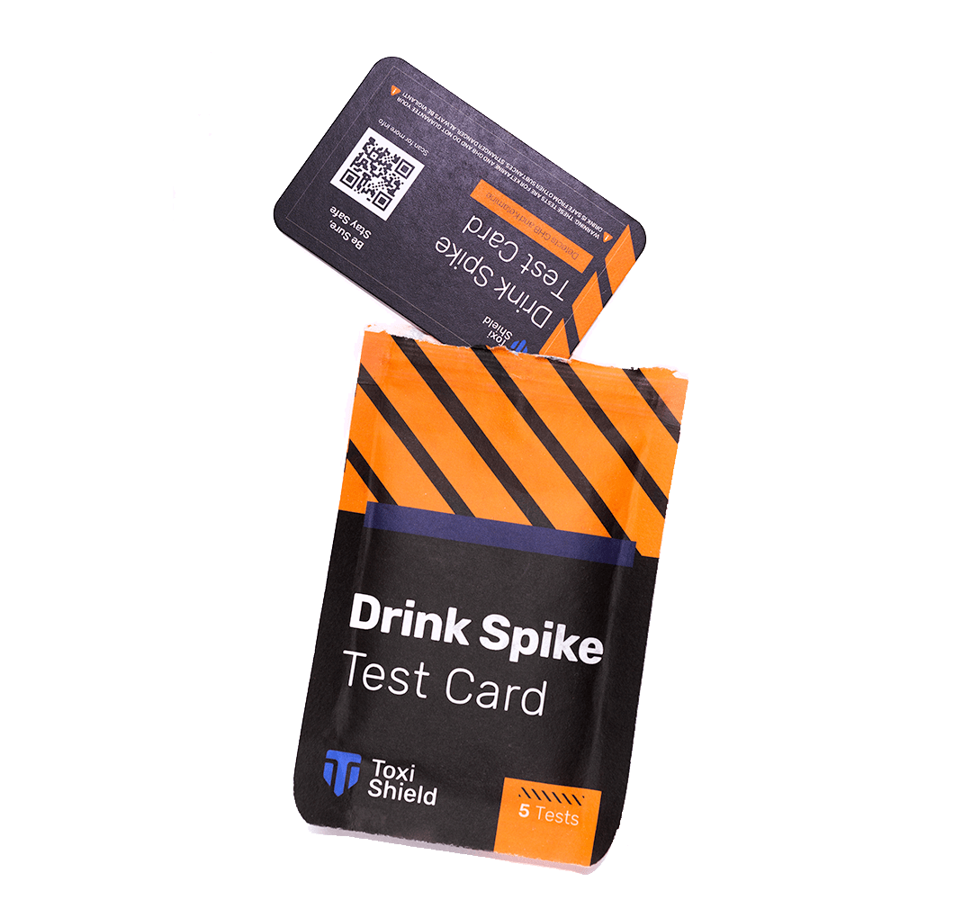Toxi Shield Drink Spike Test Card - 5 Tests