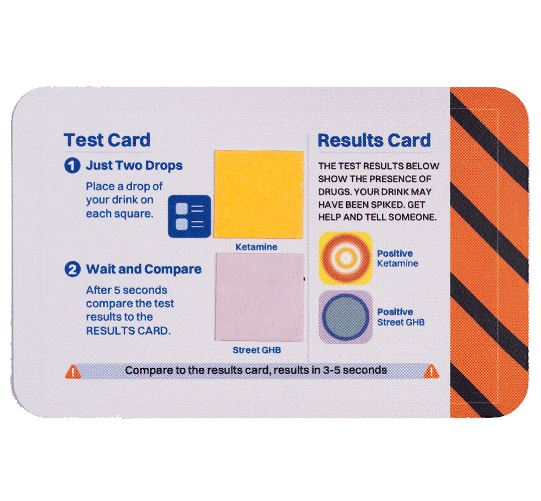 Toxi Shield Drink Spike Test Card - 5 Tests