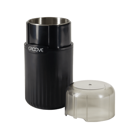 Groove Ripster Electric Grinder with Lid Removed