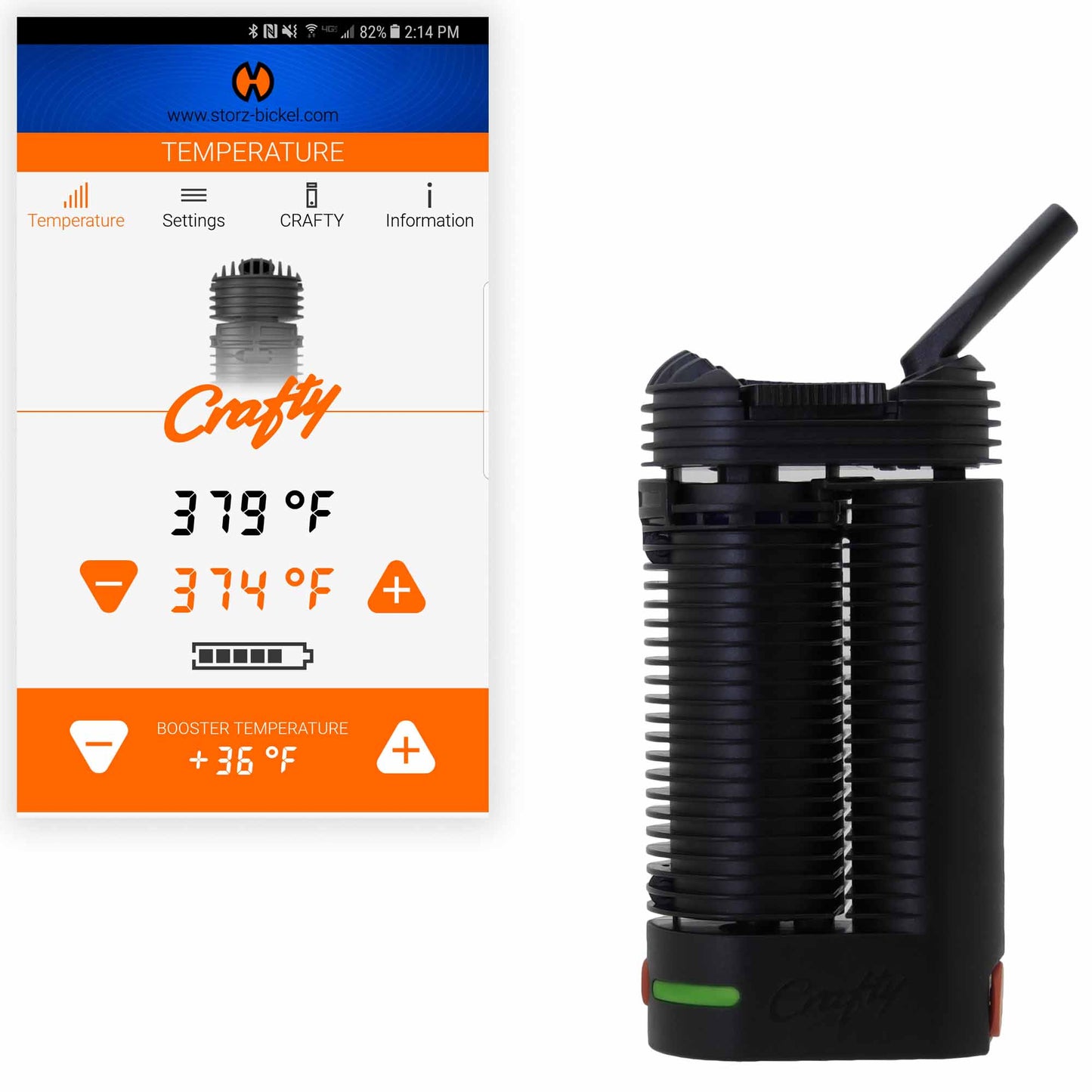 Crafty+ Vaporizers Storz & Bickel