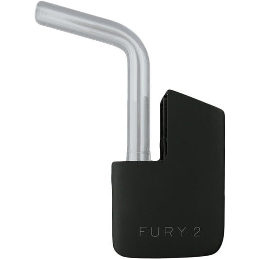 Healthy Rips Fury 2 Clear Curved Glass Mouthpiece Vaporizers Custom Accessories