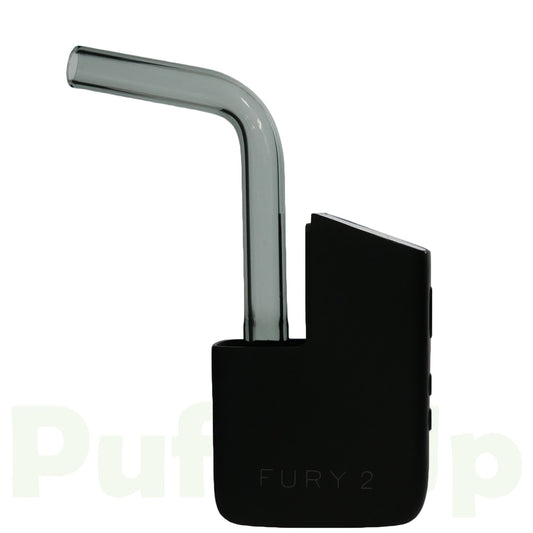 Healthy Rips Fury 2 Grey Curved Glass Mouthpiece Vaporizers Custom Accessories