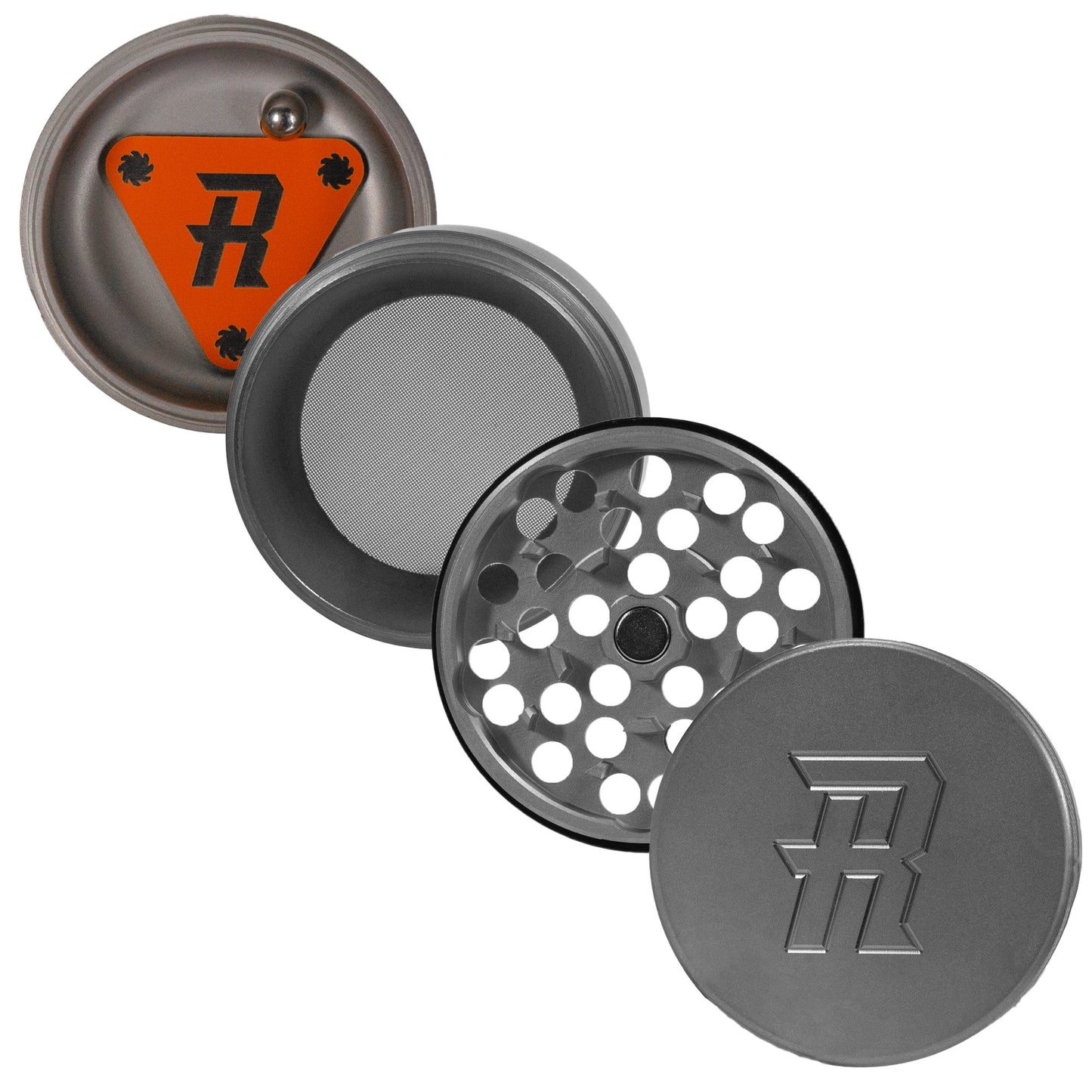 Herb Ripper Grinder Grinders Herb Ripper 4 Piece 2"