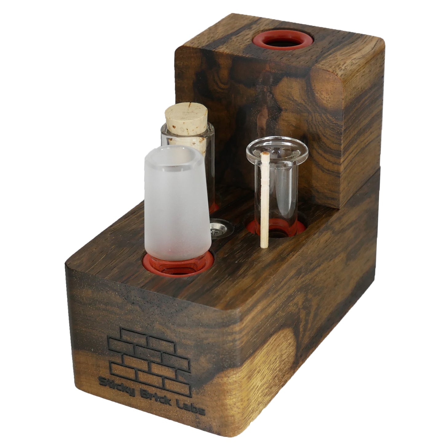 HydroBrick Maxx Vaporizers Sticky Brick Labs Black Limba 