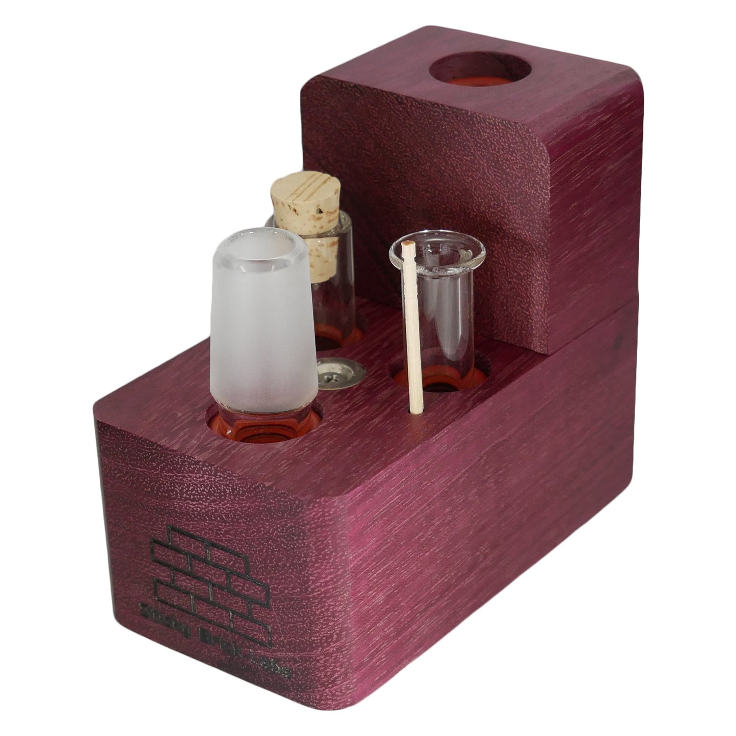 HydroBrick Maxx Vaporizers Sticky Brick Labs Purpleheart 