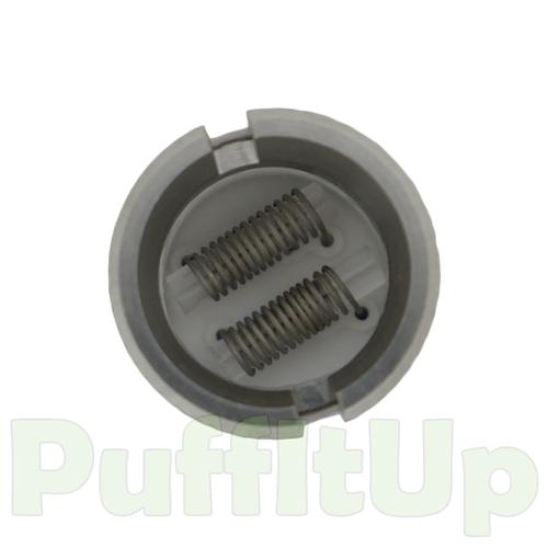 Saionara Quartz Dual Titanium Coil Vaporizers - Single