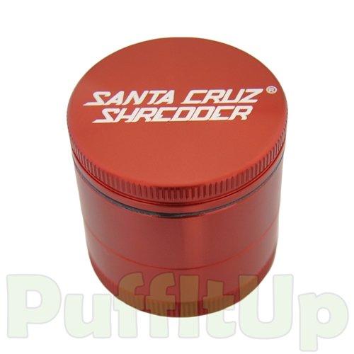 Santa Cruz Shredder - Small 4-Piece Grinders Santa Cruz Shredder Red