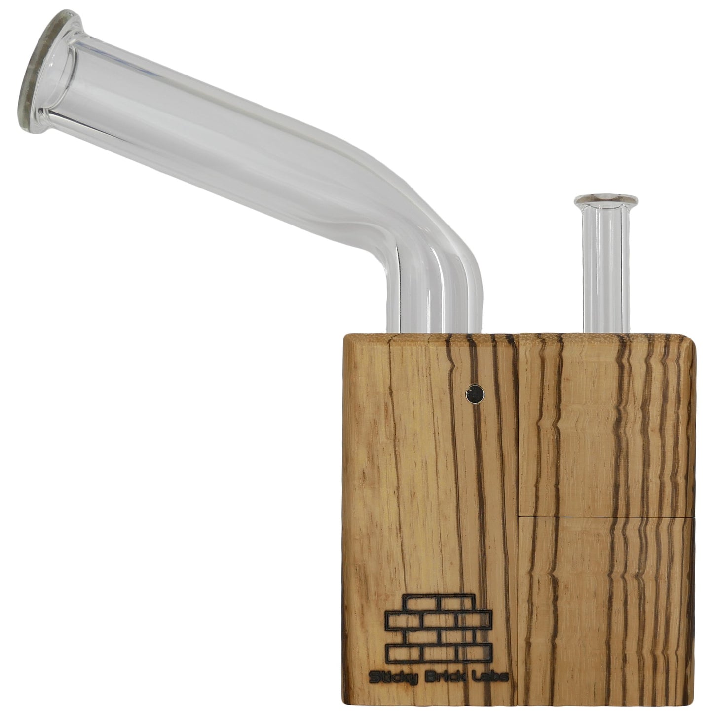The Brick by Sticky Bricks Vaporizers Sticky Brick Labs Zebrawood