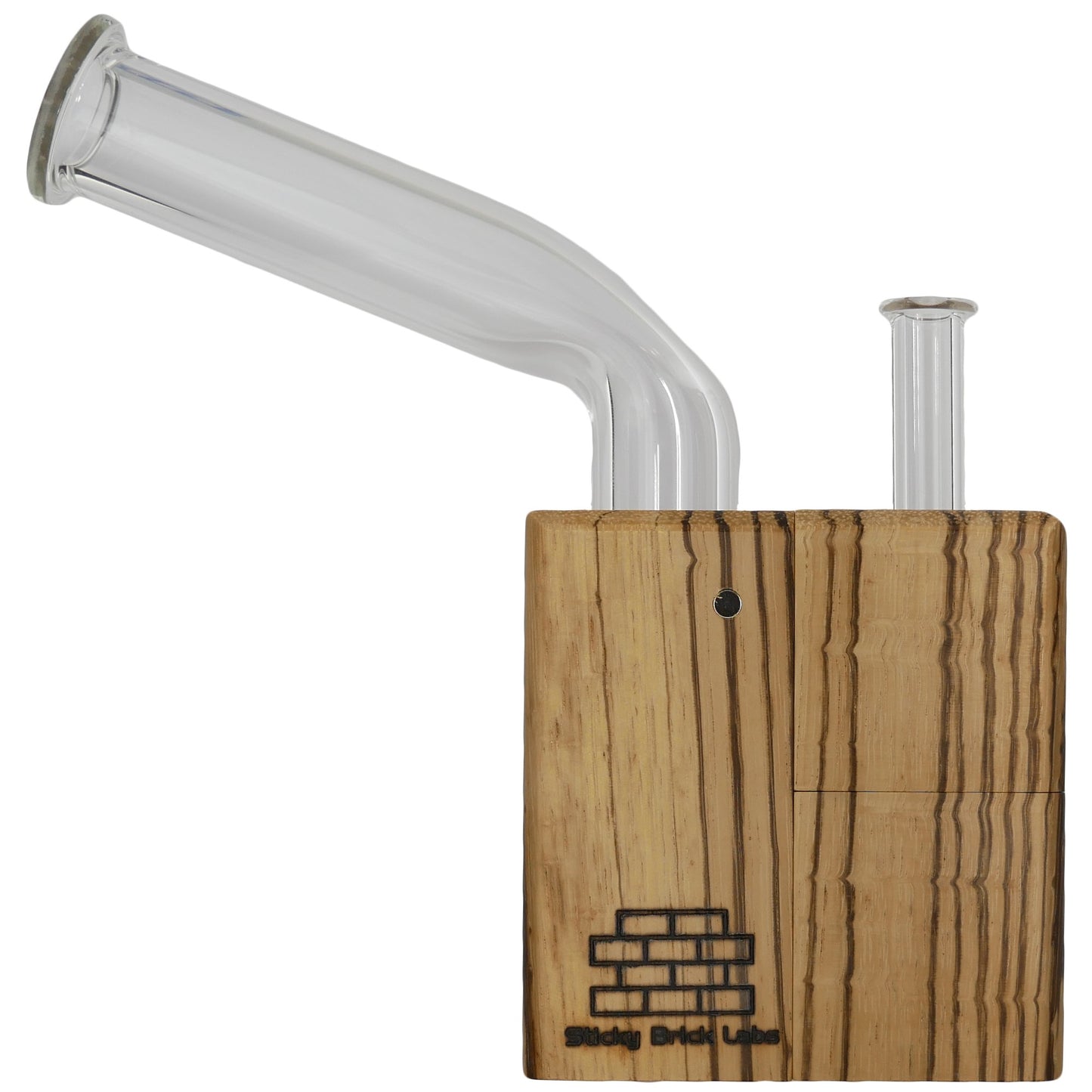 The Brick by Sticky Bricks Vaporizers Sticky Brick Labs Zebrawood 