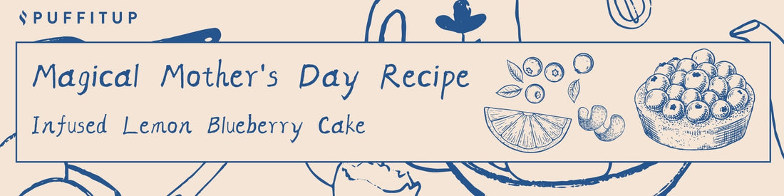 Magical Mother's Day Recipe: Infused Lemon Blueberry Cake