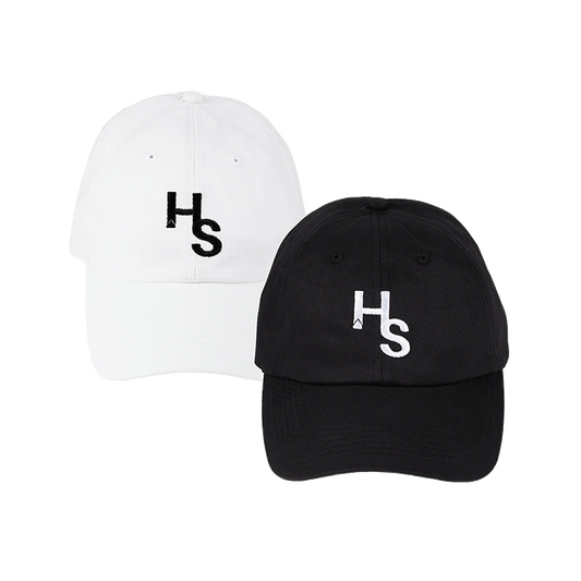 Higher Standards Dad Hat White and Black