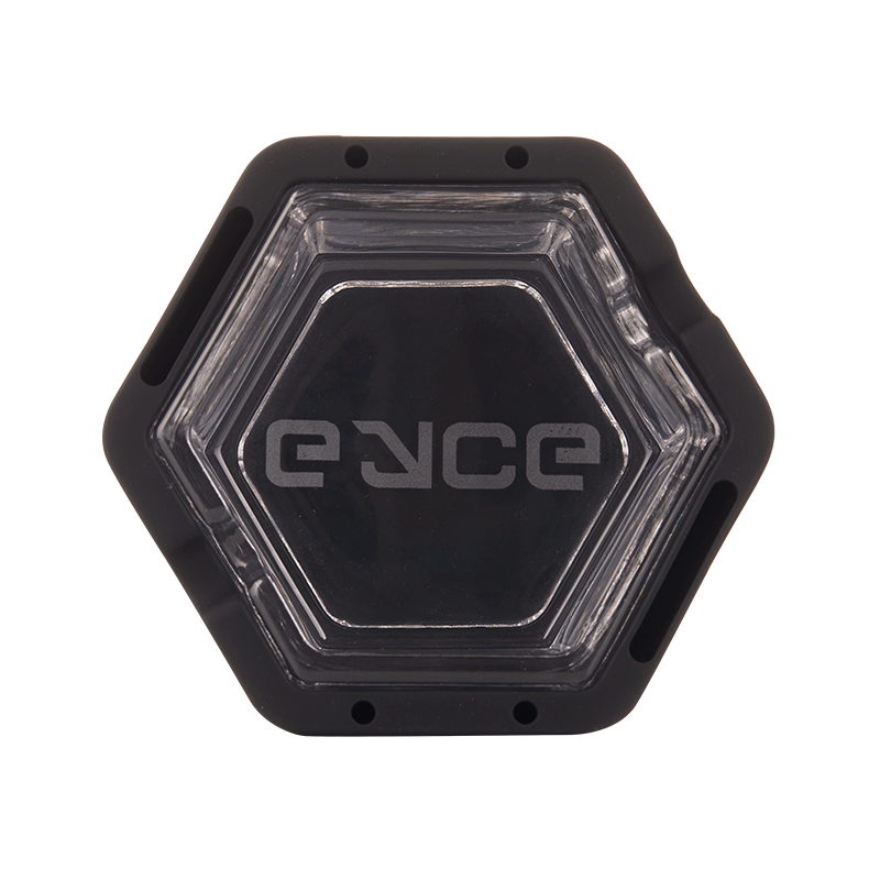 Eyce Proteck Glass Series Ashtray Black