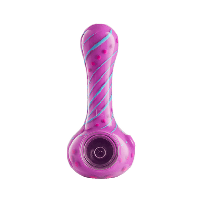 Eyce ORAFLEX Spiral Spoon Pipe Pink and Blue