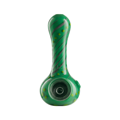 Eyce ORAFLEX Floral Spoon Pipe Green