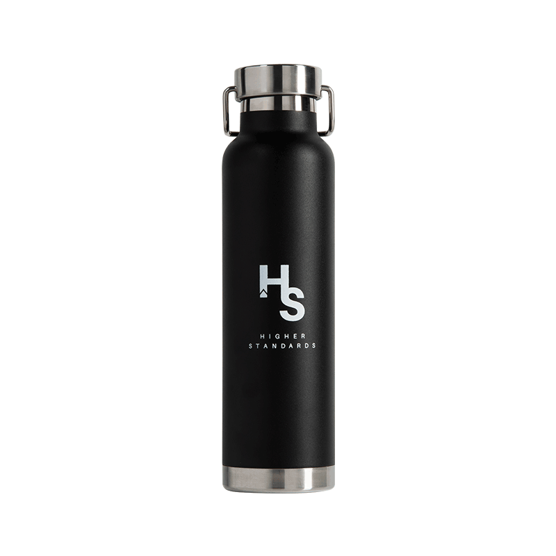 Higher Standards Double Wall Insulated Canteen Black