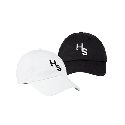 Higher Standards Dad Hat White and Black