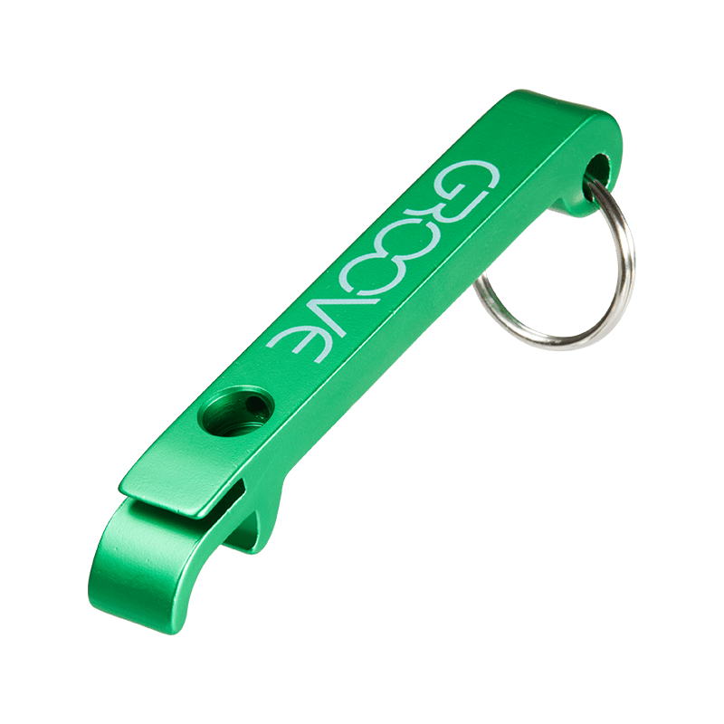 Groove Hi-Pop Pipe Keychain Green
