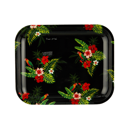 VIBES Floral Aluminum Tray