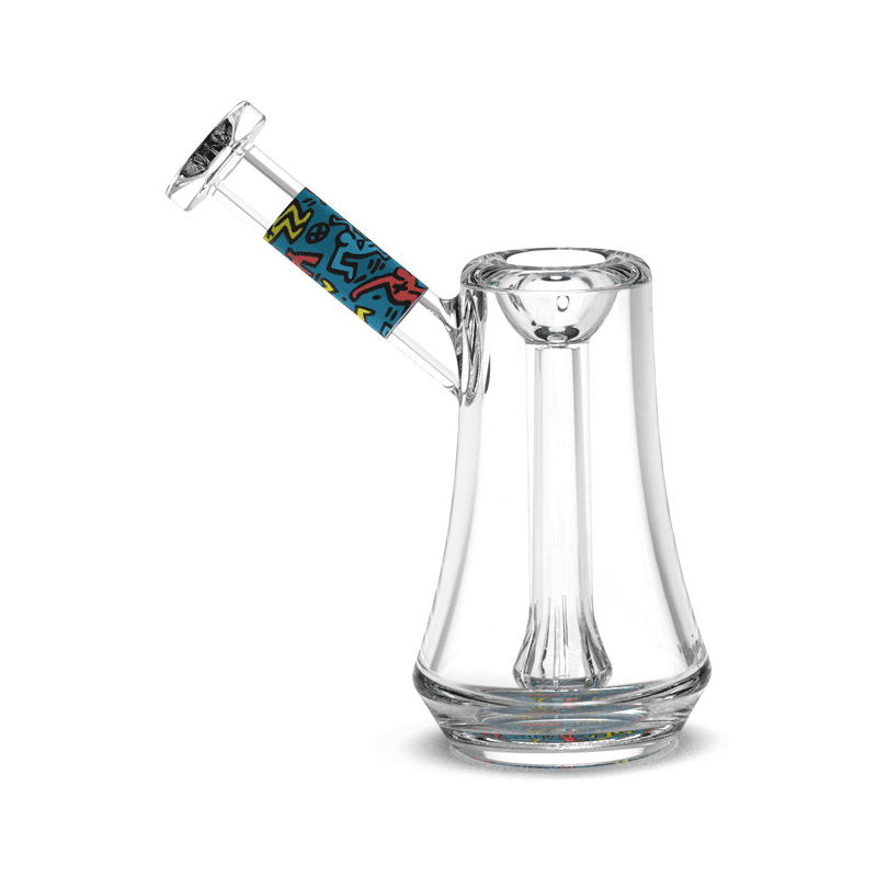 K.Haring Glass Bubbler