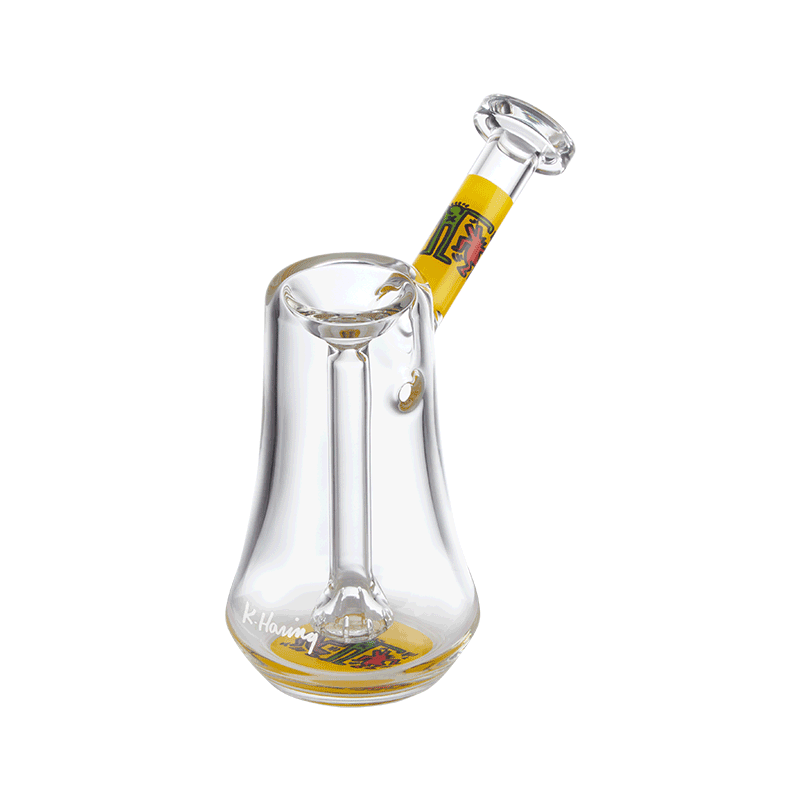 K.Haring Glass Bubbler