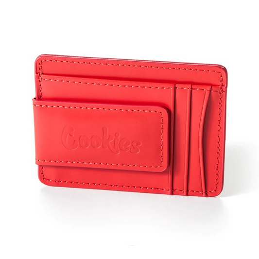 Cookies Big Chip Money Clip Leather Card Holder