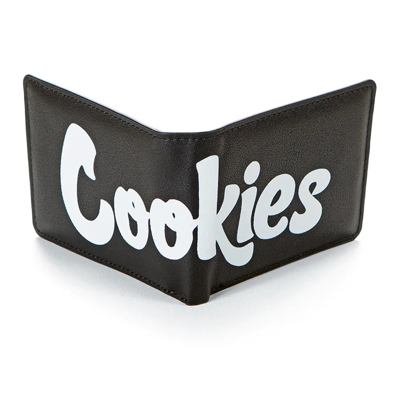 Cookies Billfold Wallet Textured Faux Leather