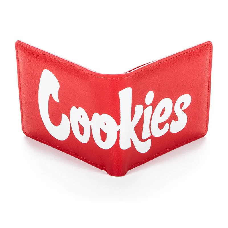 Cookies Billfold Wallet Textured Faux Leather