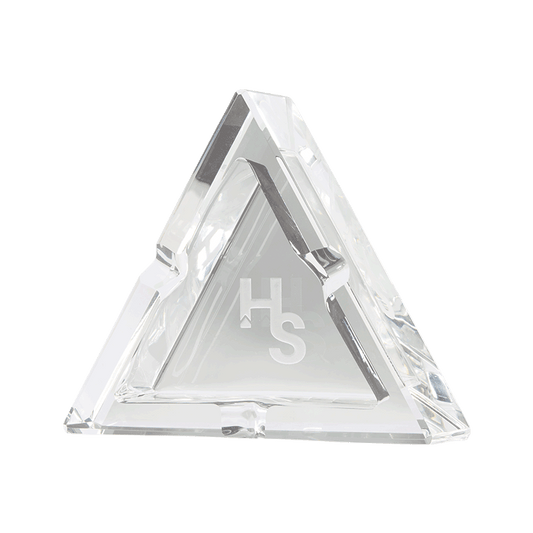 Higher Standards Glass Ashtray Clear