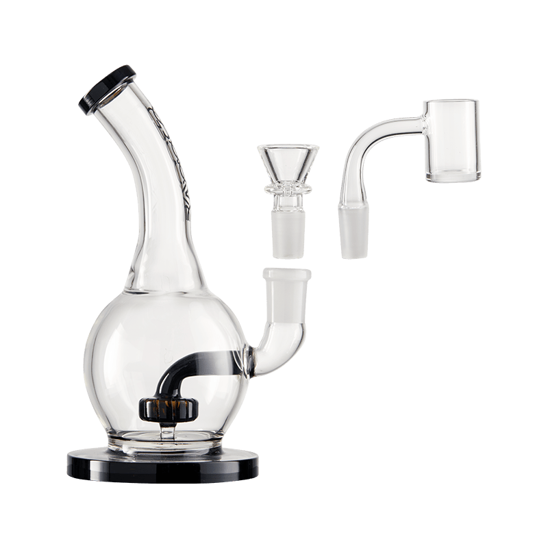 Groove Round Bottom Bubbler 7 Inches included items