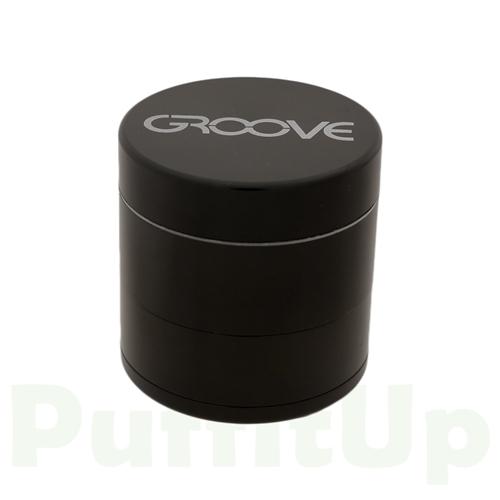 Groove Grinder - Small 4-Piece Grinders Groove Black 