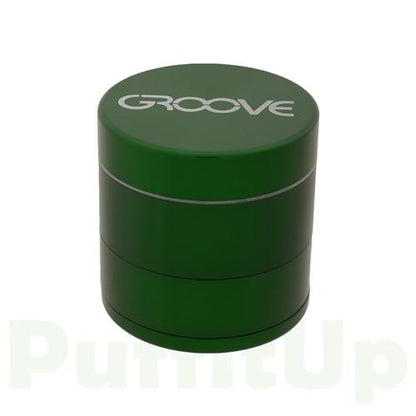 Groove Grinder - Small 4-Piece Grinders Groove Green 