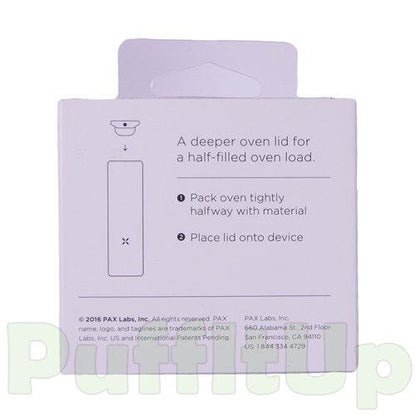 Pax 2 & 3 Half Pack Oven Lid Vaporizers PAX 