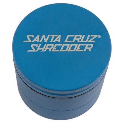 Santa Cruz Shredder - Medium 3-Piece Grinders Santa Cruz Shredder Blue 