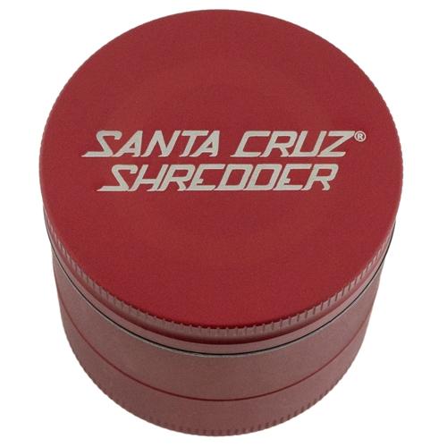 Santa Cruz Shredder - Medium 3-Piece Grinders Santa Cruz Shredder Red 
