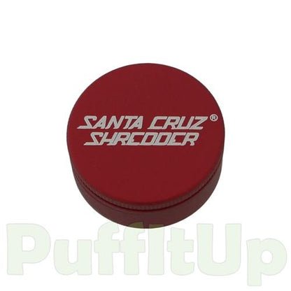 Santa Cruz Shredder - Small 2-Piece Grinders Santa Cruz Shredder Matte Red 
