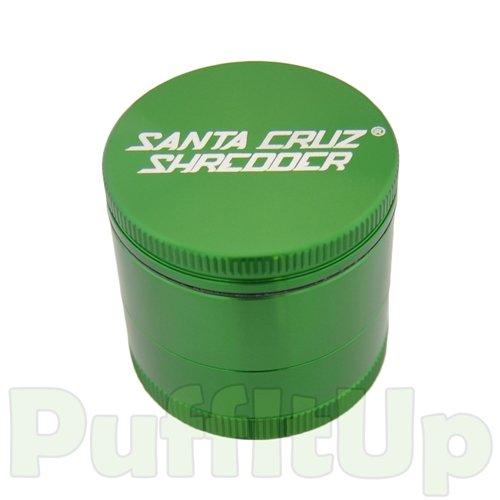 Santa Cruz Shredder - Small 4-Piece Grinders Santa Cruz Shredder Green 